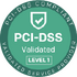 Zertifikat Logo: PCI-DSS Level 1